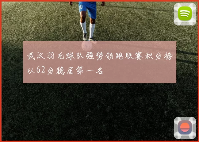 武汉羽毛球队强势领跑联赛积分榜以62分稳居第一名