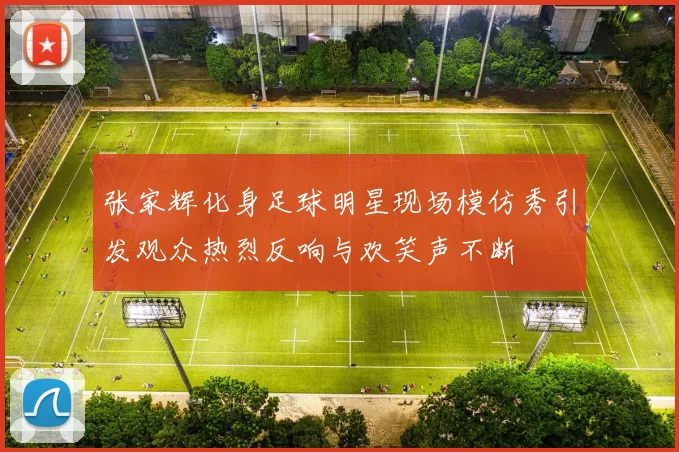 张家辉化身足球明星现场模仿秀引发观众热烈反响与欢笑声不断
